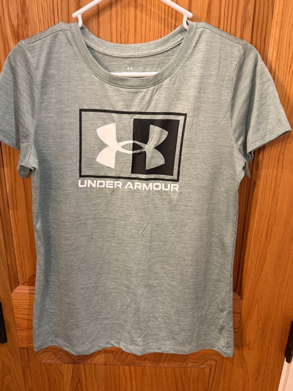 Under Armour Mint Green Logo T‑Shirt